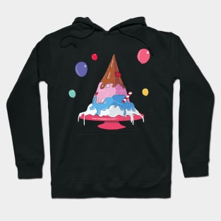 melting icecream Hoodie